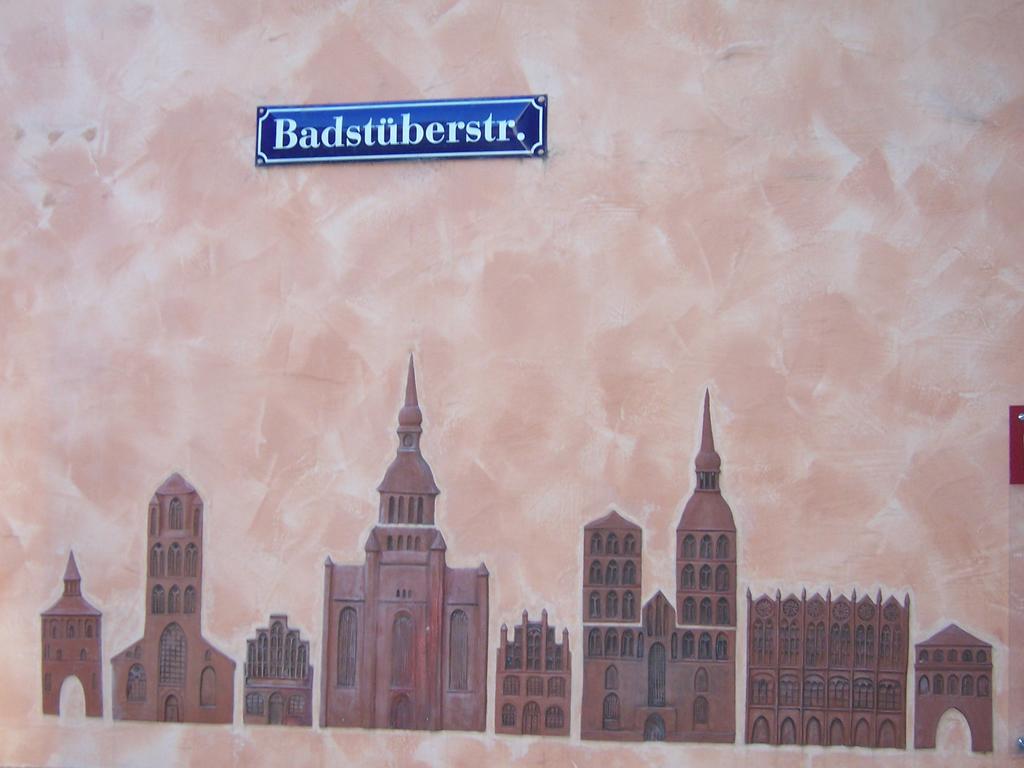 Altstadt Ferienwohnung Stralsund Mit Parkplatz מראה חיצוני תמונה